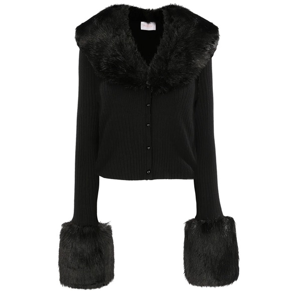 Selkie The Caviar Ice Skate Home Cardi Size Medium - Picture 2 of 7